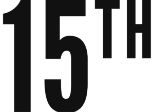 Studio 15th icon logo: the number 15 with 'TH' superscript